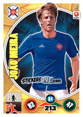 Figurina João Meira - Futebol 2014-2015. Adrenalyn XL - Panini