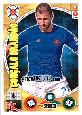 Cromo Gonçalo Brandão - Futebol 2014-2015. Adrenalyn XL - Panini