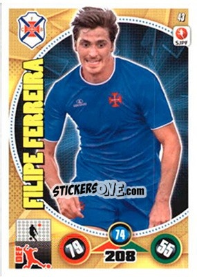 Cromo Filipe Ferreira - Futebol 2014-2015. Adrenalyn XL - Panini