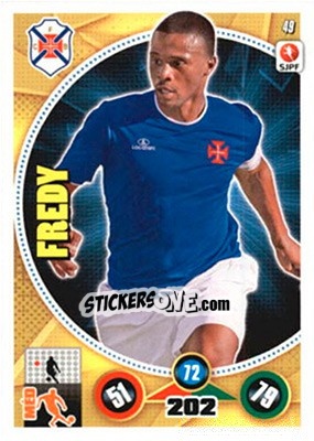 Sticker Fredy - Futebol 2014-2015. Adrenalyn XL n. 49 - Panini