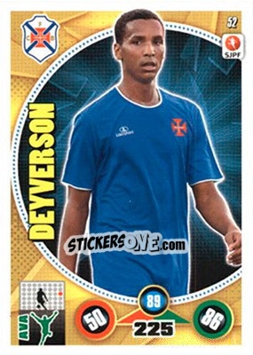 Sticker Deyverson - Futebol 2014-2015. Adrenalyn XL - Panini