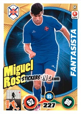 Sticker Miguel Rosa - Futebol 2014-2015. Adrenalyn XL n. 54 - Panini