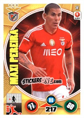 Sticker Maxi Pereira - Futebol 2014-2015. Adrenalyn XL - Panini