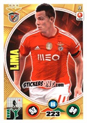 Sticker Lima - Futebol 2014-2015. Adrenalyn XL n. 70 - Panini