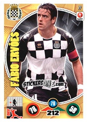 Cromo Fábio Ervões - Futebol 2014-2015. Adrenalyn XL n. 77 - Panini