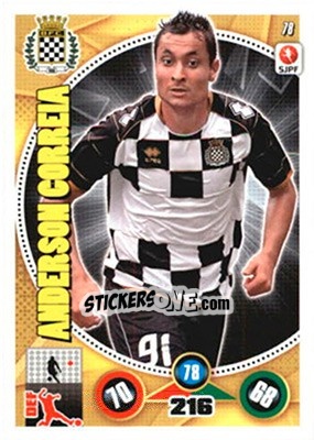 Sticker Anderson Correia - Futebol 2014-2015. Adrenalyn XL n. 78 - Panini