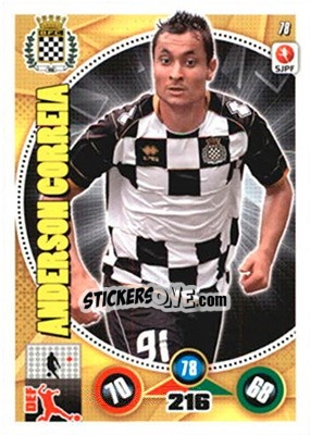 Cromo Anderson Correia - Futebol 2014-2015. Adrenalyn XL - Panini