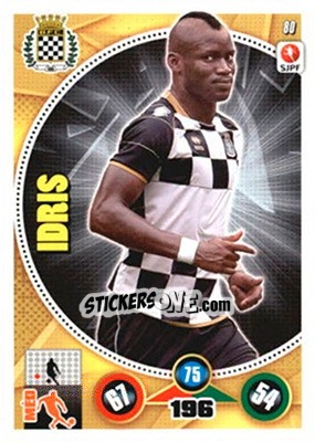Sticker Idris - Futebol 2014-2015. Adrenalyn XL n. 80 - Panini