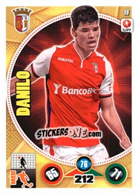 Sticker Danilo - Futebol 2014-2015. Adrenalyn XL n. 98 - Panini
