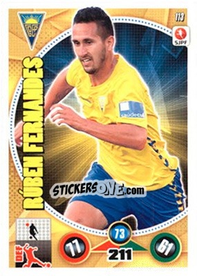 Sticker Rúben Fernandes - Futebol 2014-2015. Adrenalyn XL n. 113 - Panini