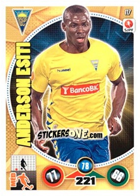 Sticker Anderson Esiti - Futebol 2014-2015. Adrenalyn XL n. 117 - Panini