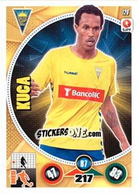 Sticker Kuca - Futebol 2014-2015. Adrenalyn XL n. 120 - Panini