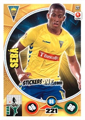 Sticker Sebá - Futebol 2014-2015. Adrenalyn XL n. 122 - Panini