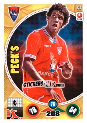 Sticker Peck's - Futebol 2014-2015. Adrenalyn XL n. 129 - Panini