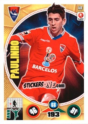 Sticker Paulinho - Futebol 2014-2015. Adrenalyn XL n. 140 - Panini