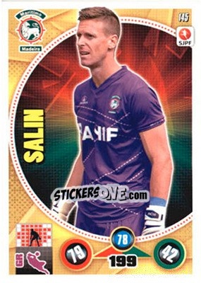 Sticker Salin - Futebol 2014-2015. Adrenalyn XL n. 145 - Panini