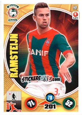Sticker Ramsteijn - Futebol 2014-2015. Adrenalyn XL n. 149 - Panini