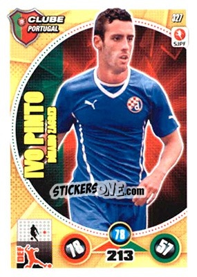 Figurina Ivo Pinto - Futebol 2014-2015. Adrenalyn XL - Panini