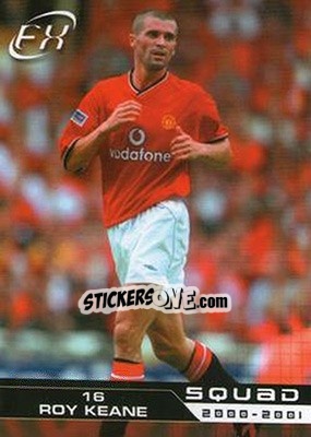 Sticker Roy Keane - Manchester United FX 2001 n. 12 - Futera