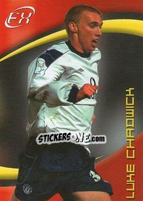 Sticker Luke Chadwick - Manchester United FX 2001 n. 25 - Futera