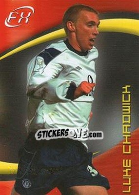 Sticker Luke Chadwick - Manchester United FX 2001 - Futera