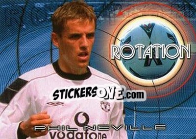 Sticker Phil Neville - Manchester United FX 2001 n. 42 - Futera