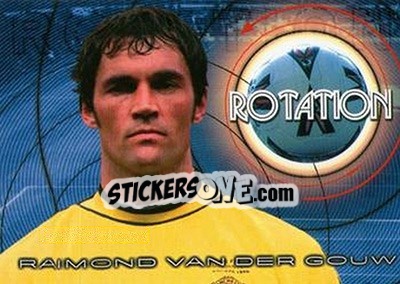 Sticker Raimond Van der Gouw - Manchester United FX 2001 n. 44 - Futera
