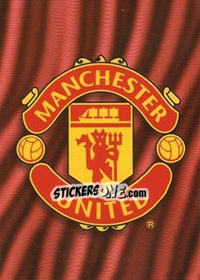 Cromo Emblem - Manchester United FX 2001 - Futera