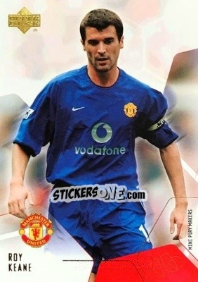 Sticker Roy Keane - Manchester United Mini Playmakers 2003 n. 16 - Upper Deck