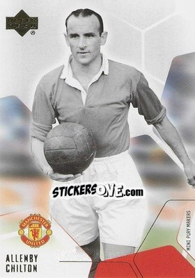 Sticker Allenby Chilton - Manchester United Mini Playmakers 2003 - Upper Deck