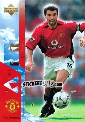 Sticker Roy Keane - Manchester United Mini Playmakers 2003 n. 46 - Upper Deck