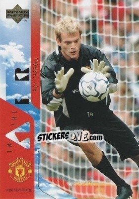 Sticker Roy Carroll - Manchester United Mini Playmakers 2003 - Upper Deck