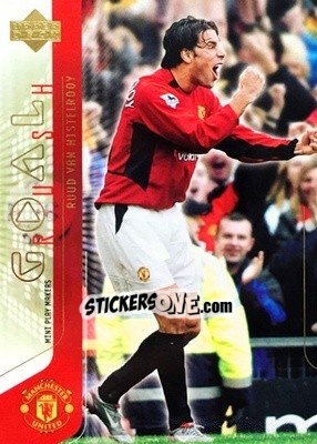 Sticker Ruud van Nistelrooy - Manchester United Mini Playmakers 2003 - Upper Deck