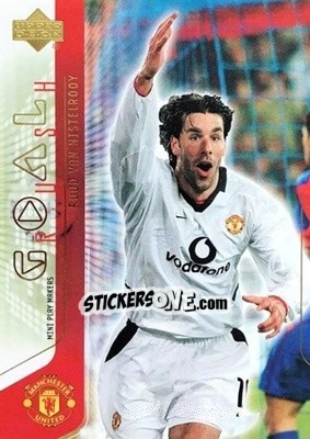 Sticker Ruud van Nistelrooy - Manchester United Mini Playmakers 2003 - Upper Deck
