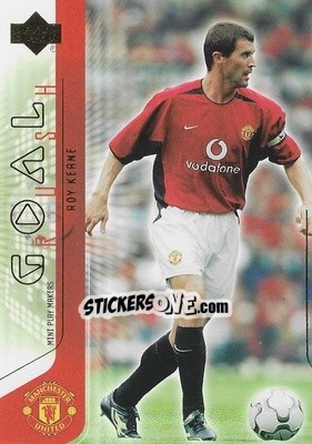 Sticker Roy Keane - Manchester United Mini Playmakers 2003 - Upper Deck