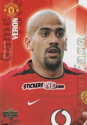 Sticker Juan Sebastian Veron - Manchester United Mini Playmakers 2003 n. 86 - Upper Deck