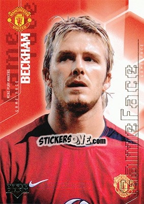 Figurina David Beckham - Manchester United Mini Playmakers 2003 - Upper Deck