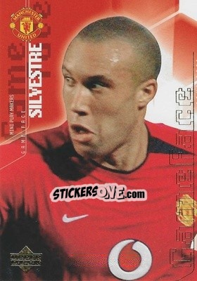 Figurina Mikael Silvestre - Manchester United Mini Playmakers 2003 - Upper Deck