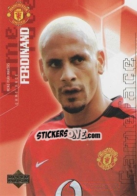 Sticker Rio Ferdinand - Manchester United Mini Playmakers 2003 n. 91 - Upper Deck