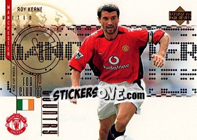 Sticker Roy Keane - Manchester United Mini Playmakers 2003 n. CC9 - Upper Deck