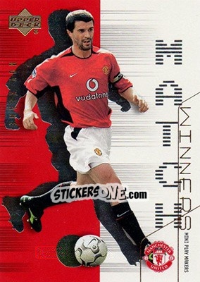 Sticker Roy Keane - Manchester United Mini Playmakers 2003 n. MW5 - Upper Deck