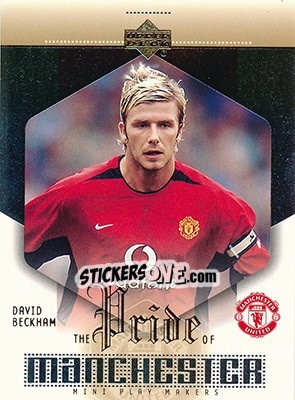 Figurina David Beckham - Manchester United Mini Playmakers 2003 - Upper Deck