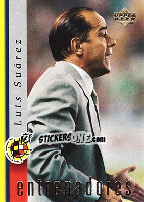 Sticker Luis Suarez - Seleccion Espanola 1998 n. 27 - Upper Deck