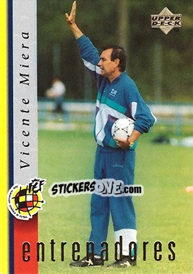 Figurina Vicente Miera - Seleccion Espanola 1998 - Upper Deck