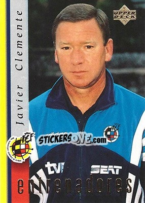 Sticker Javier Clemente - Seleccion Espanola 1998 n. 29 - Upper Deck