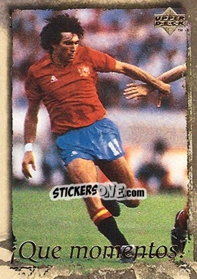 Figurina France 84 - Seleccion Espanola 1998 - Upper Deck