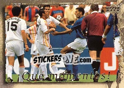 Cromo USA 94 - Seleccion Espanola 1998 - Upper Deck