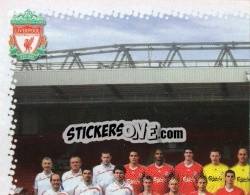 Sticker Liverpool Football Club Season 2009-2010 (1 of 4)