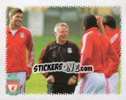Sticker Sammy Lee - Liverpool FC 2009-2010 - Panini