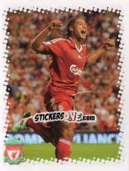 Sticker Glen Johnson - Liverpool FC 2009-2010 - Panini